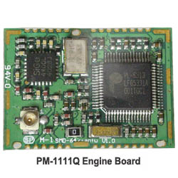 The PM-1111-A1 is a miniature 12 parallel channel GPS completed receiver module intended as an SMD component for OEM products. It is suitable for wide range of navigation and tracking applications requiring high-performance, low power, and low cost.